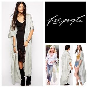 🆕Free People Sweet Sunrise Maxi Kimono.